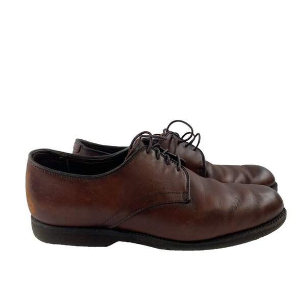 Allen Edmonds LAX Derby Shoes Mens Size 9.5 D Brown Leather Lace Up main image 6
